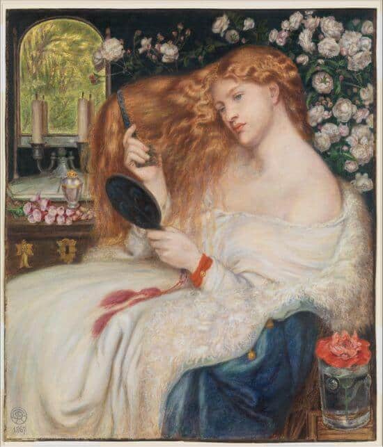 Lady Lilth by Rossetti