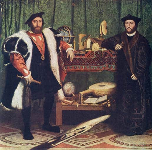 Painting by Hans Holbein